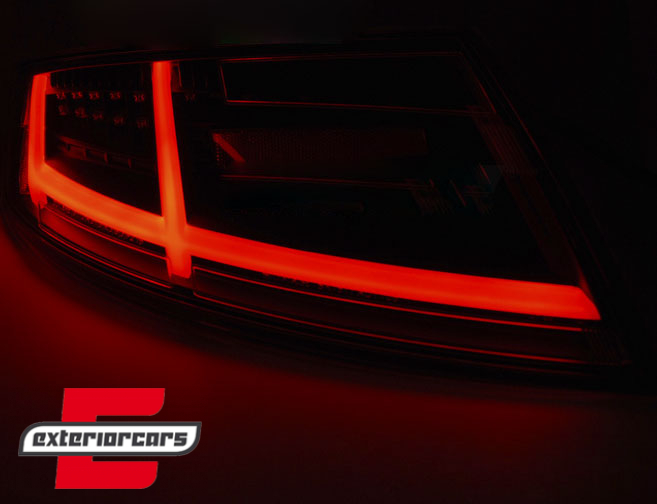 Full LED stražnja svjetla SEQ žmigavci (crna) / Audi TT 8J (2006-2014) - Slika 3