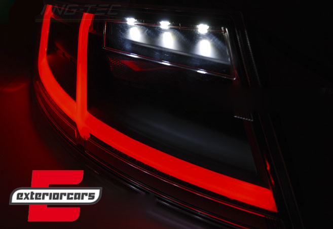 Full LED stražnja svjetla SEQ žmigavci (crna) / Audi TT 8J (2006-2014) - Slika 6