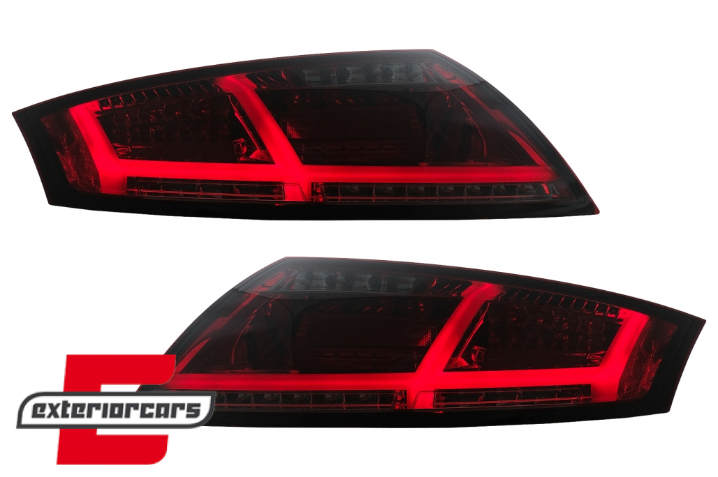 Full LED stražnja svjetla SEQ žmigavci (crvena/smoke) / Audi TT 8J (2006-2014) - Slika 2