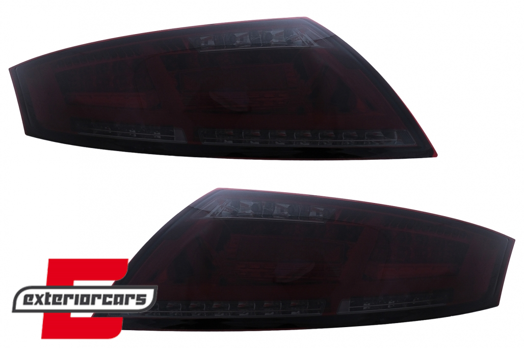 Full LED stražnja svjetla SEQ žmigavci (crvena/smoke) / Audi TT 8J (2006-2014) - Slika 16