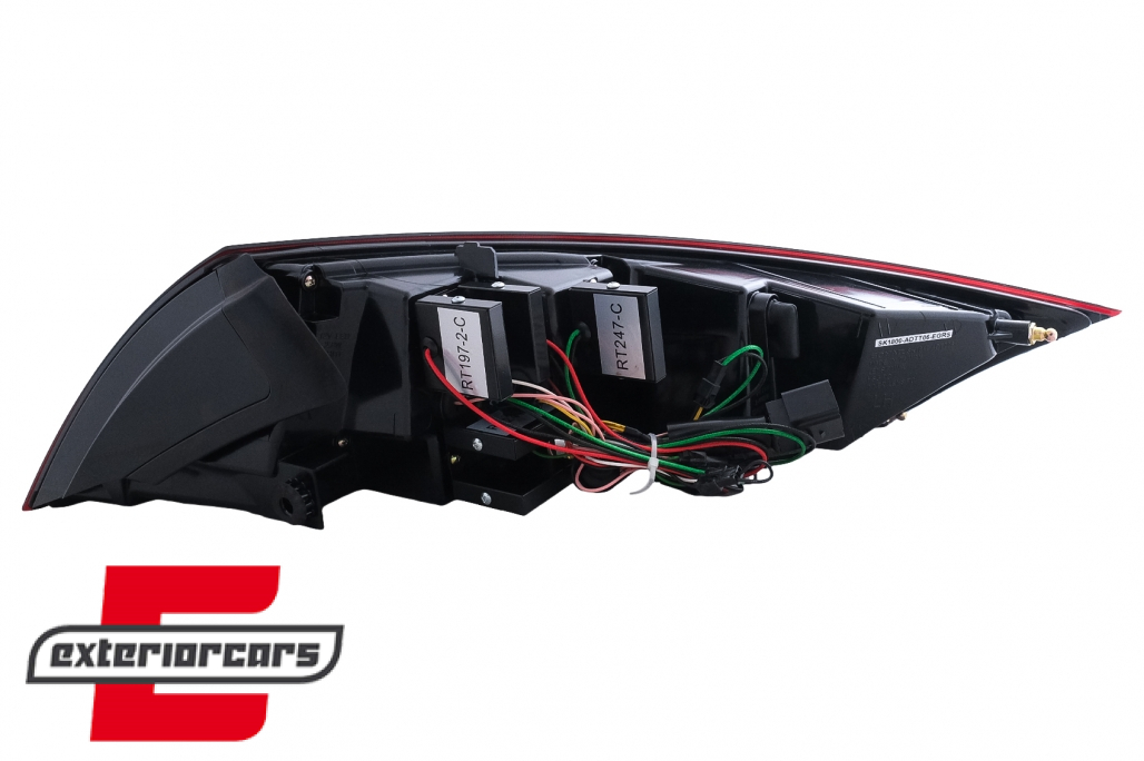 Full LED stražnja svjetla SEQ žmigavci (crvena/smoke) / Audi TT 8J (2006-2014) - Slika 19