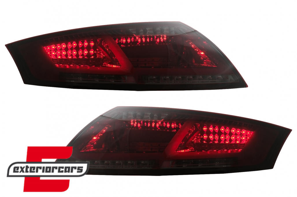 Full LED stražnja svjetla SEQ žmigavci (crvena/smoke) / Audi TT 8J (2006-2014) - Slika 6
