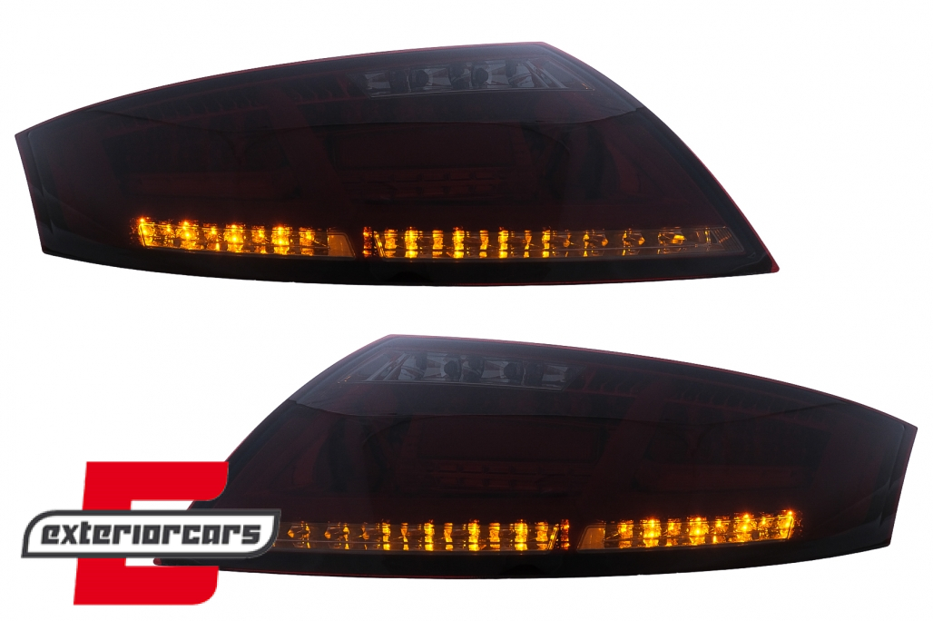 Full LED stražnja svjetla SEQ žmigavci (crvena/smoke) / Audi TT 8J (2006-2014) - Slika 9