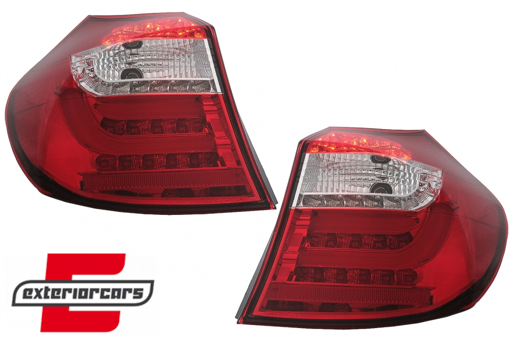 LED stražnja svjetla LedBar (crvena/kristal) / BMW serije 1 E81 E87 (09.2007-2011) - Slika 11