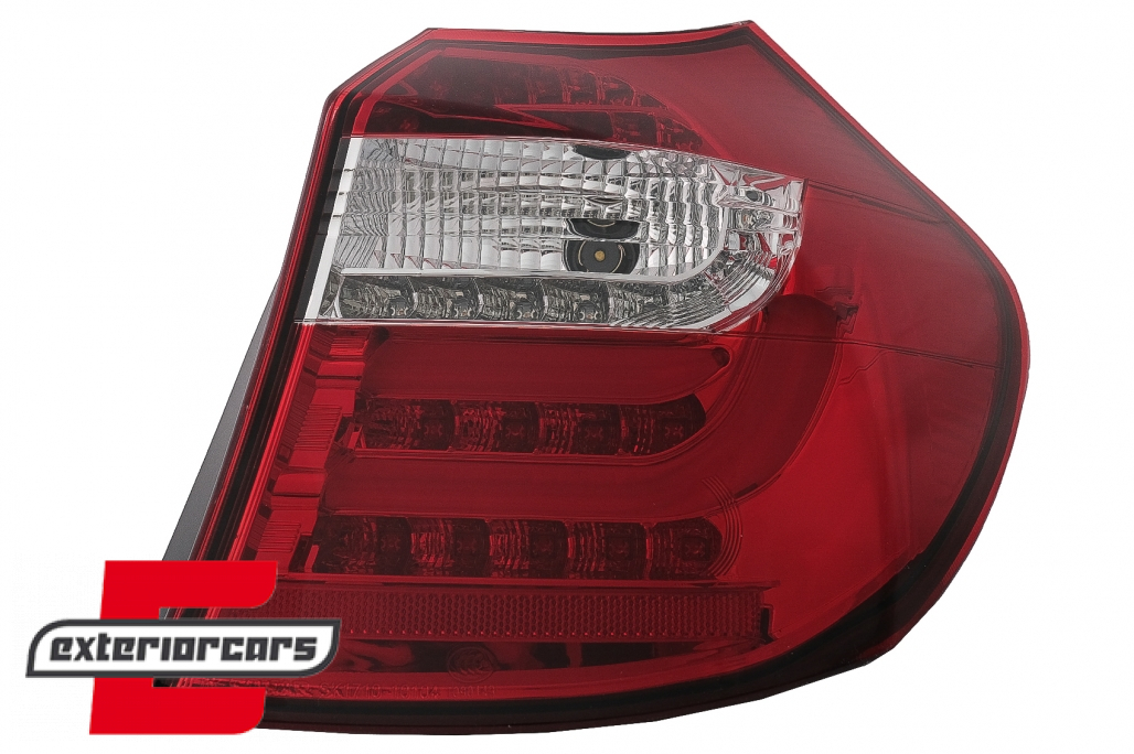 LED stražnja svjetla LedBar (crvena/kristal) / BMW serije 1 E81 E87 (09.2007-2011) - Slika 14
