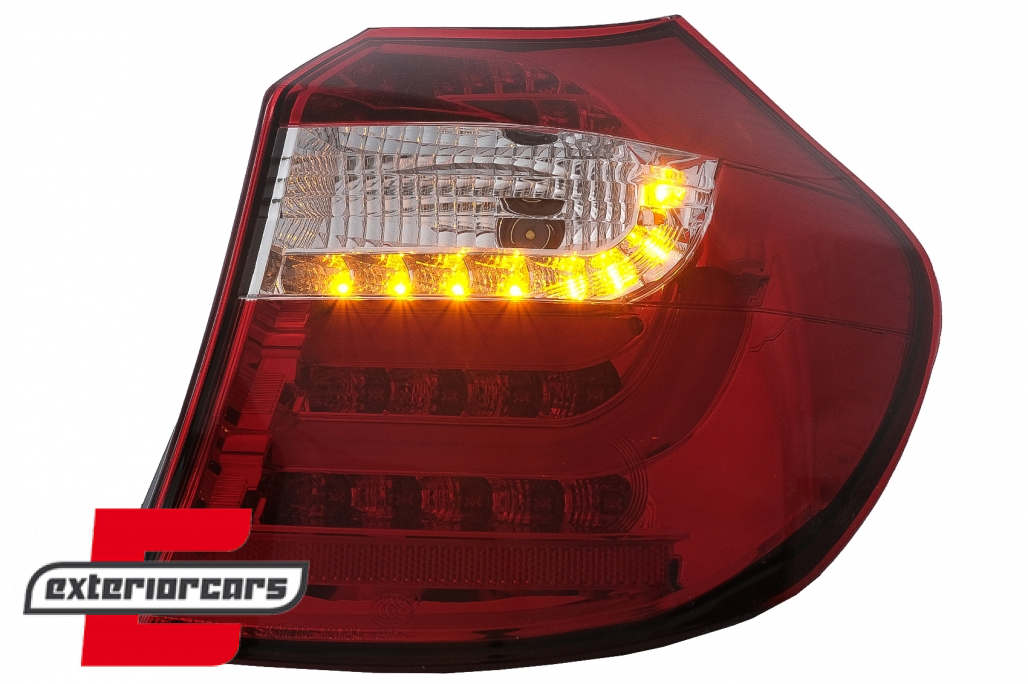 LED stražnja svjetla LedBar (crvena/kristal) / BMW serije 1 E81 E87 (09.2007-2011) - Slika 6