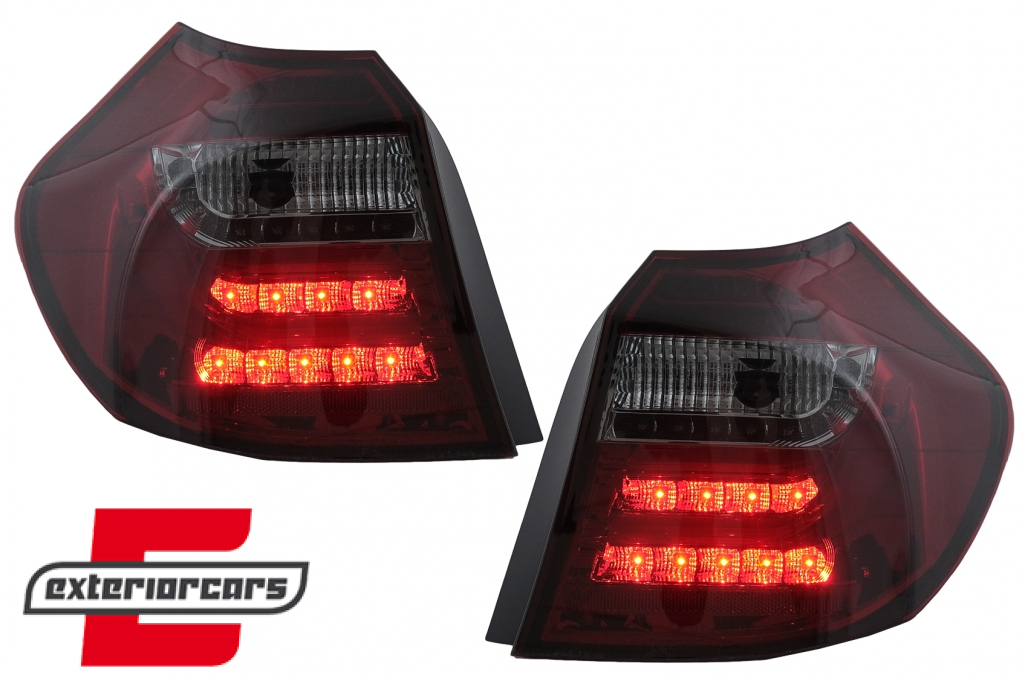 LED stražnja svjetla LedBar (crvena/smoke) / BMW serije 1 E81 E87 (09.2007-2011) - Slika 2