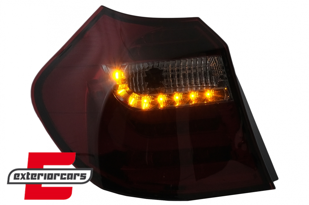 LED stražnja svjetla LedBar (crvena/smoke) / BMW serije 1 E81 E87 (09.2007-2011) - Slika 7