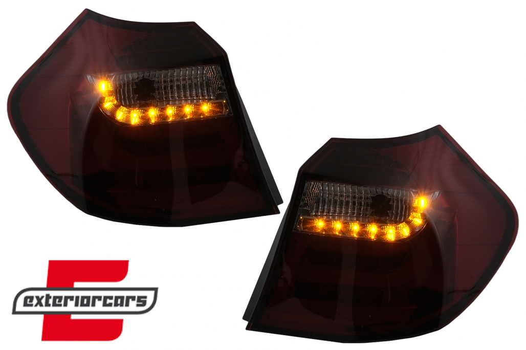 LED stražnja svjetla LedBar (crvena/smoke) / BMW serije 1 E81 E87 (09.2007-2011) - Slika 8