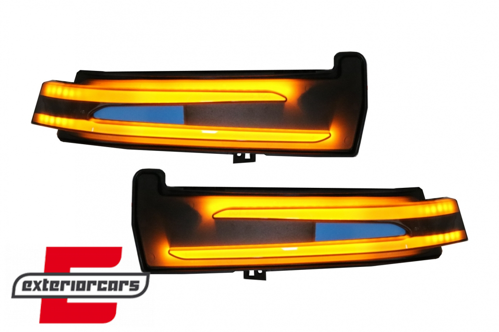 Žmigavci u retrovizoru LED SEQ (smoke) / MERCEDES W176 W246 W204 W216 W218 W212 X204 W221 - Slika 9