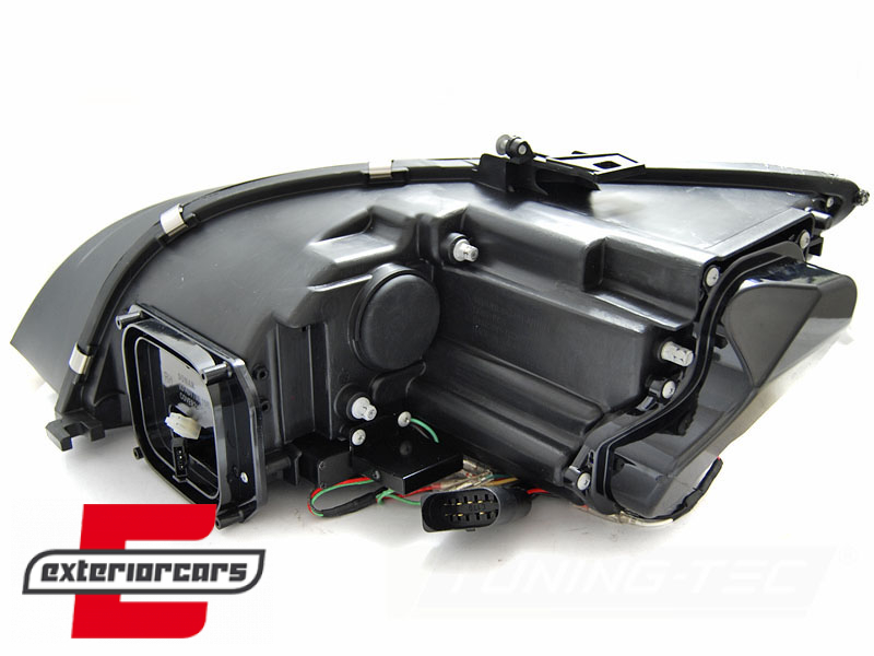 Prednja svjetla LED DRL SEQ žmigavci Xenon (crna) / Audi TT 8J (2006-2010) - Slika 5