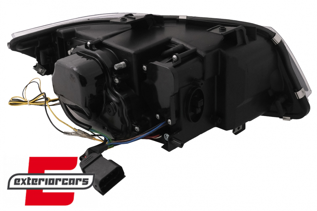 Prednja svjetla 3D Angel Eyes LED DRL Xenon (crna) / BMW serije 3 E90 E91 LCI (2008-2011) - Slika 18