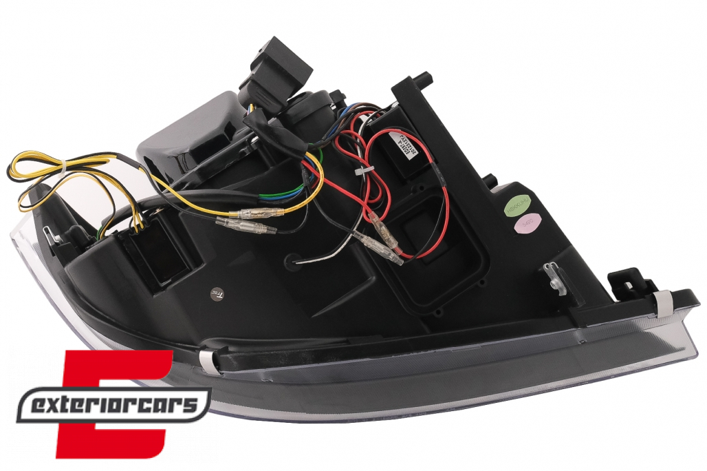 Prednja svjetla 3D Angel Eyes LED DRL Xenon (crna) / BMW serije 3 E90 E91 LCI (2008-2011) - Slika 19