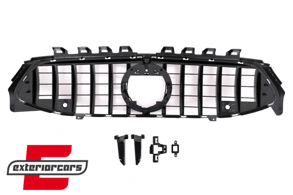 Prednja maska GT-R Panamericana dizajn 360° (piano crna) / Mercedes CLA X118 C118 (2019-2023) - Slika 6