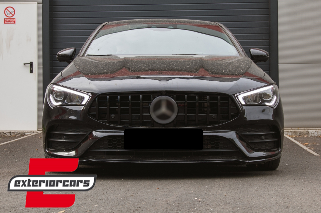 Prednja maska GT-R Panamericana dizajn 360° (piano crna) / Mercedes CLA X118 C118 (2019-2023) - Slika 7