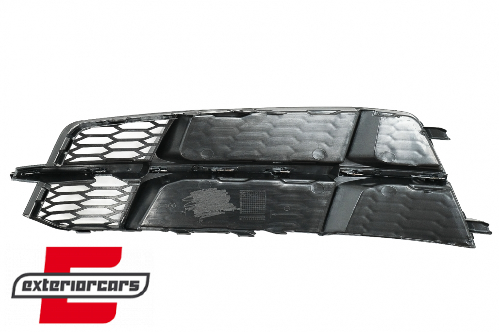 Bočne mrežice S-line dizajn (crna&chrome) / Audi A6 C7 4G S-Line Facelift (2015-2018) - Slika 3