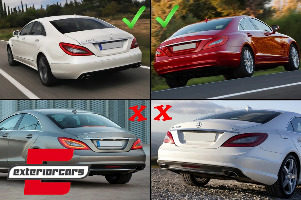 Difuzor zraka CLS63 AMG dizajn / Mercedes CLS limuzina W218 Standard (2012-2017) - Slika 9