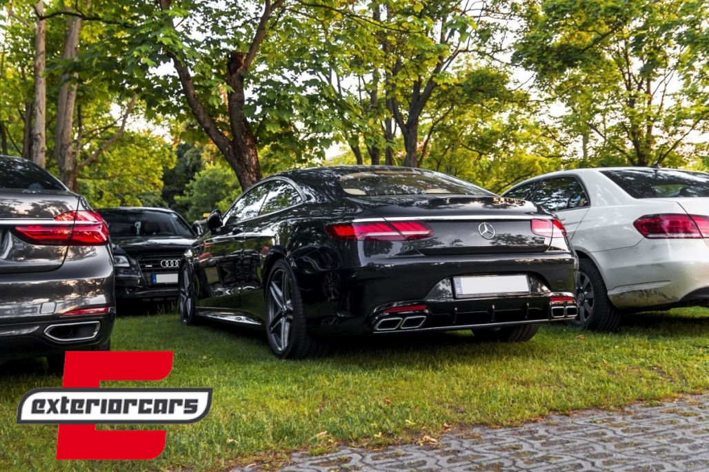 Difuzor zraka & nastavci auspuha S63 AMG Facelift dizajn / Mercedes S-klasa C217 Coupe (2014-2020) - Slika 13