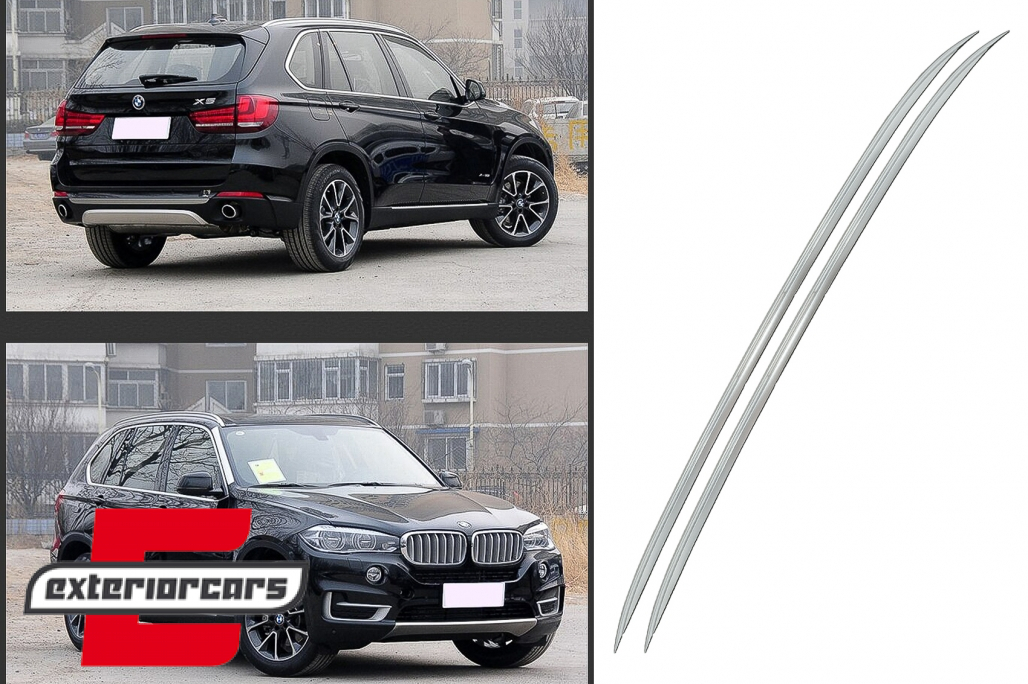 Ukrasne krovne šine (aluminij) / BMW X5 F15 (08.2013-2018) - Slika 7