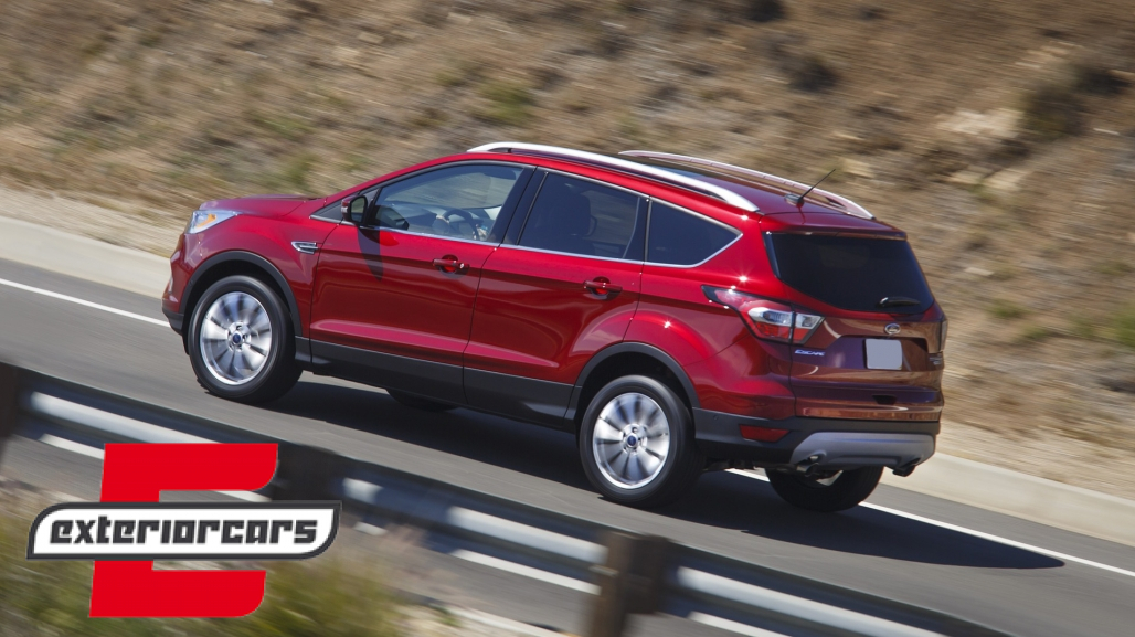 Dekorativne krovne šine (aluminij) / Ford Kuga Escape II Mk2 (2013-2018) - Slika 7