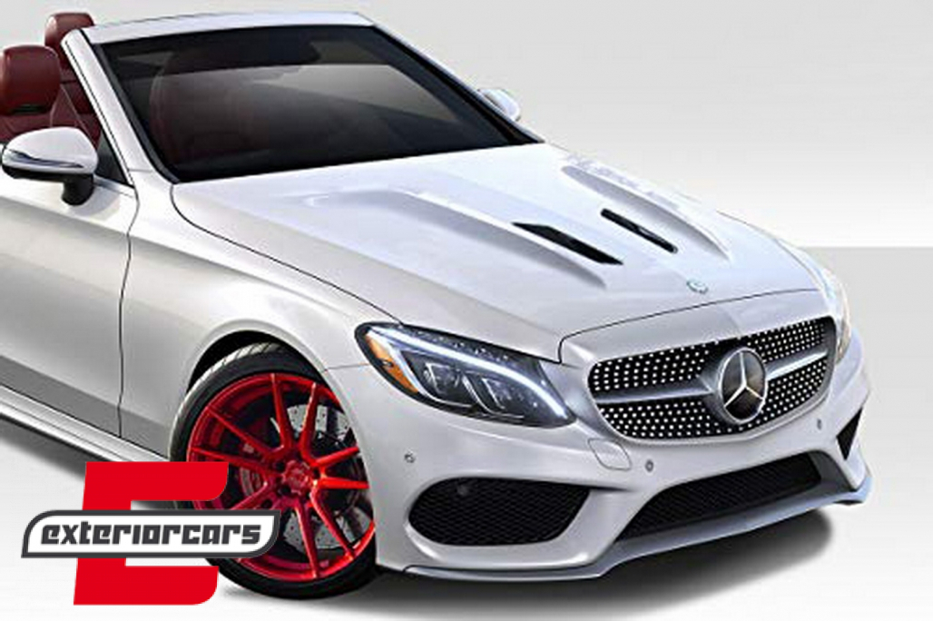 Poklopac motora GT dizajn / Mercedes C-klasa W205 S205 C205 A205 (2014-) - Slika 10