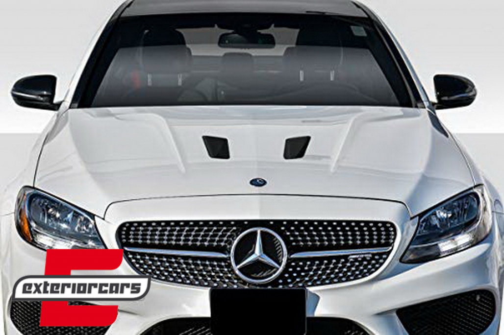 Poklopac motora GT dizajn / Mercedes C-klasa W205 S205 C205 A205 (2014-) - Slika 11