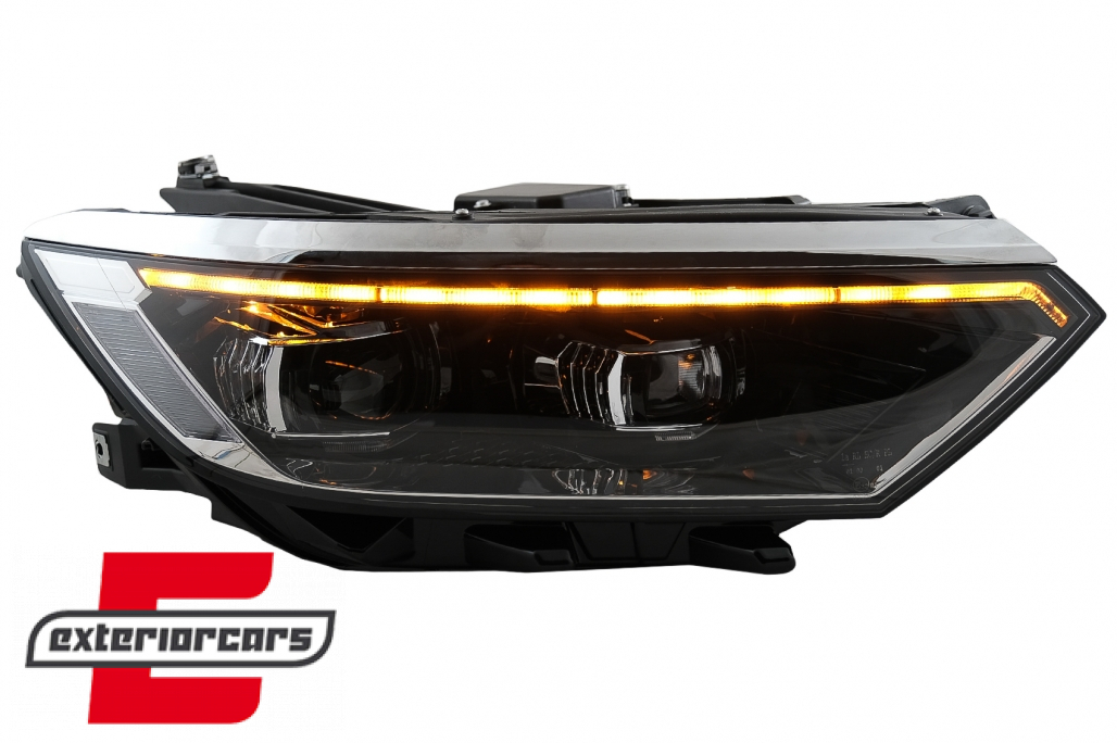 Full LED prednja svjetla SEQ žmigavci Facelift 2020 look / VW Passat B8 3G (2014-2019) - Slika 3