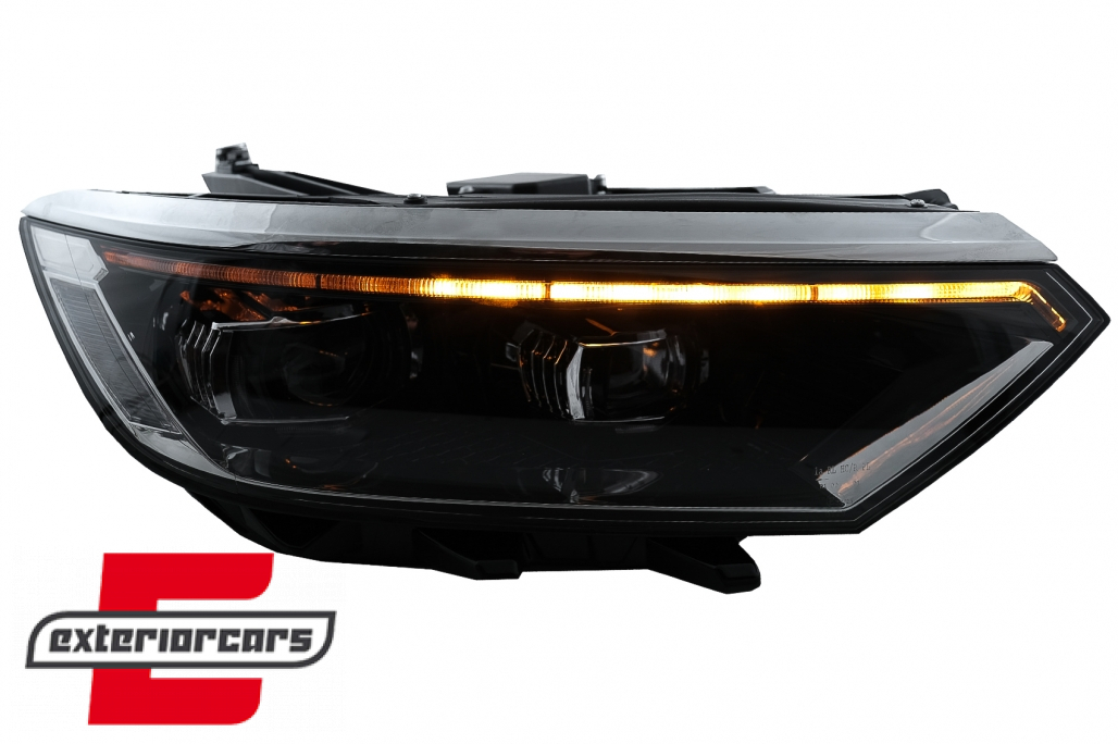 Full LED prednja svjetla SEQ žmigavci Facelift 2020 look / VW Passat B8 3G (2014-2019) - Slika 4