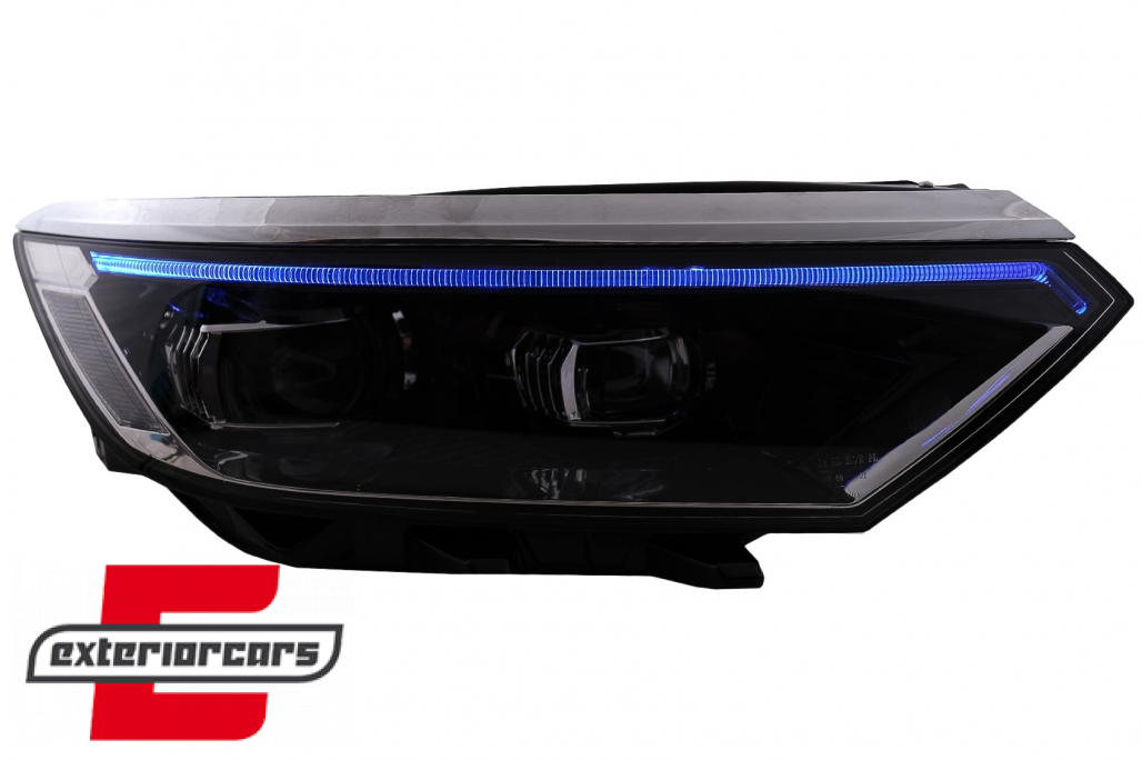 Full LED prednja svjetla SEQ žmigavci Facelift 2020 look / VW Passat B8 3G (2014-2019) - Slika 6