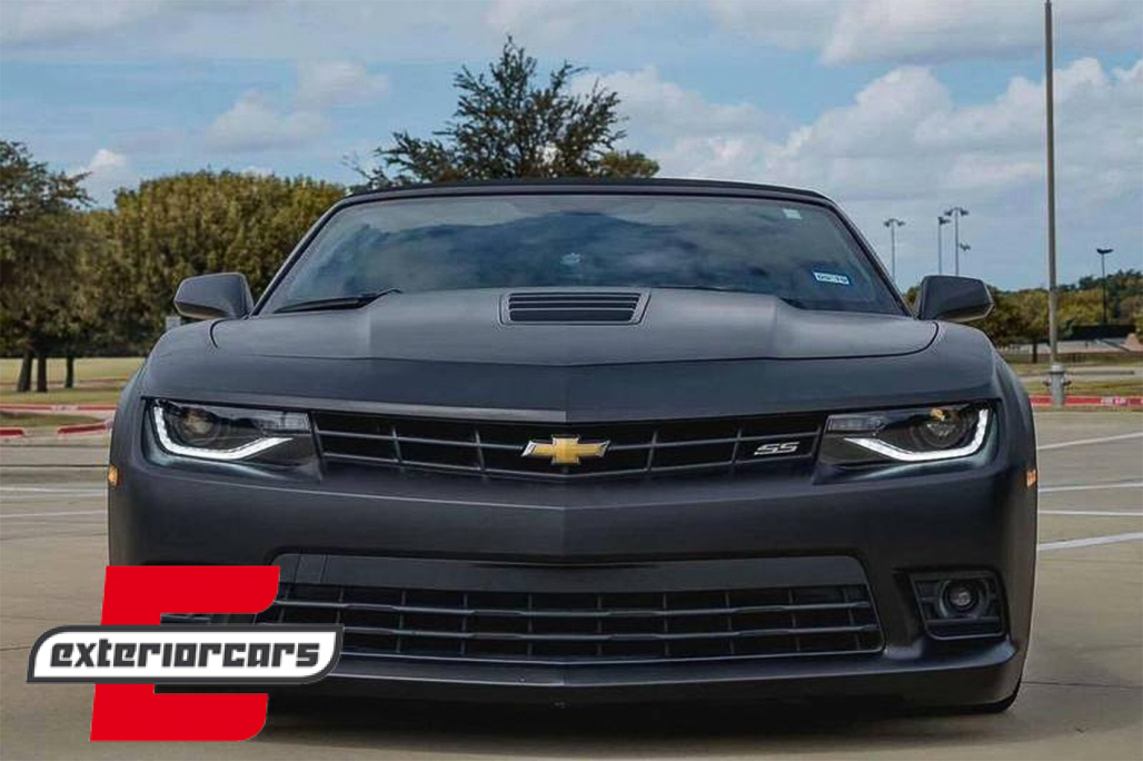 Prednja svjetla LED DRL SEQ žmigavci Facelift 2016 look (crna) / Chevrolet Camaro Mk5 Facelift (2013-2015) - Slika 19