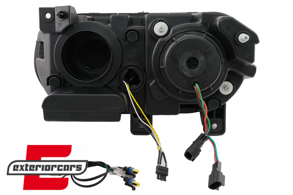 Prednja svjetla LED DRL SEQ žmigavci (crna) / Dodge Challenger (2008-2014) - Slika 12