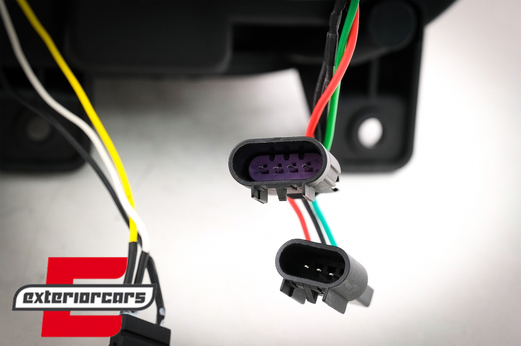 Prednja svjetla LED DRL SEQ žmigavci (crna) / Dodge Challenger (2008-2014) - Slika 13