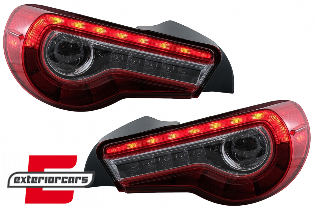 Full LED stražnja svjetla SEQ žmigavci (crvena) / Toyota GT86 (2012-2021) - Slika 2
