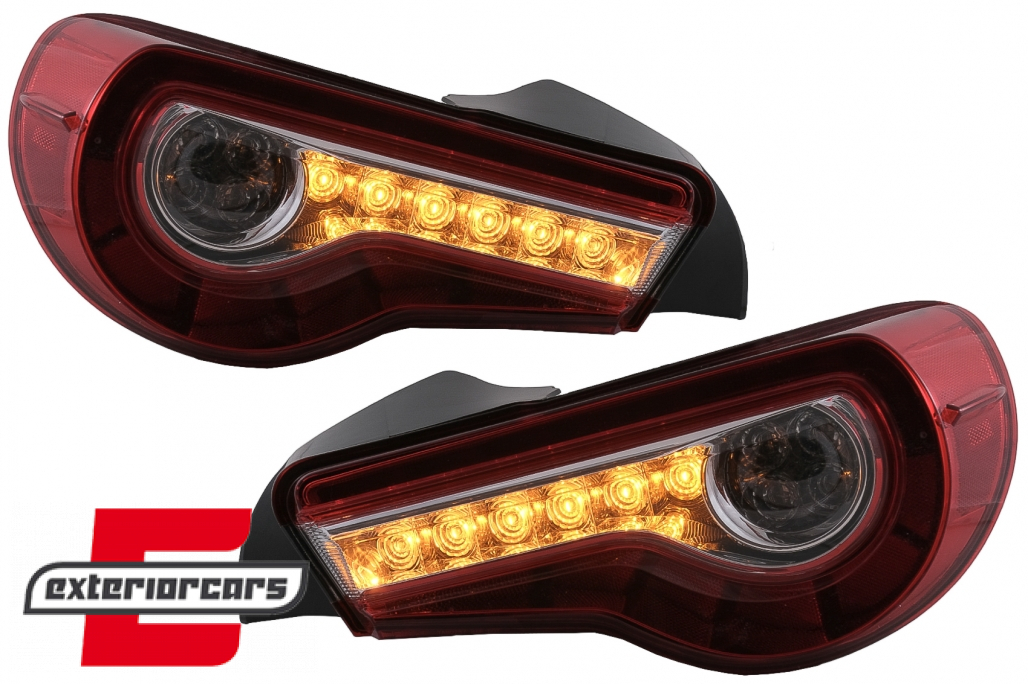 Full LED stražnja svjetla SEQ žmigavci (crvena) / Toyota GT86 (2012-2021) - Slika 8