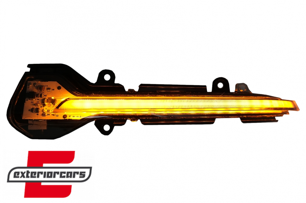 OSRAM Dinamički Full LED žmigavci retrovizora LEDriving DMI (crna) / Seat Leon 5F (2012-) Ibiza KJ (2018-) Arona KJ (2018-) - Slika 2