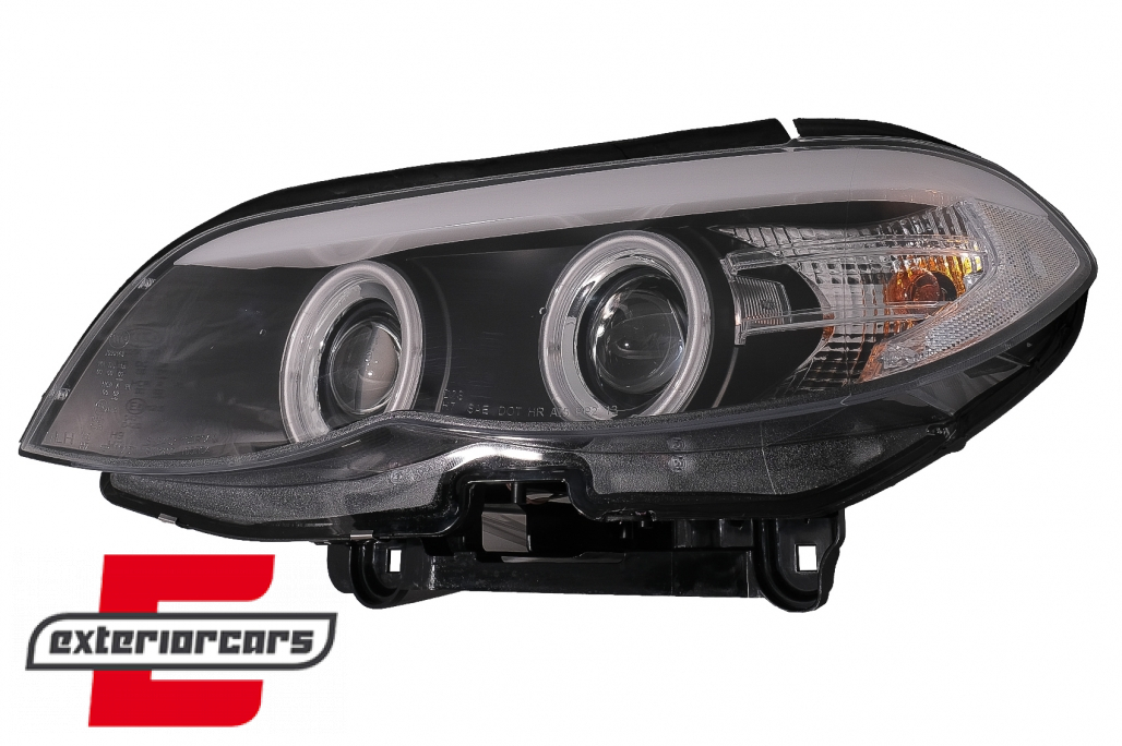 Prednja svjetla CCFL Angel Eyes Xenon (crna) / BMW X5 E53 LCI (2003-2006) - Slika 21