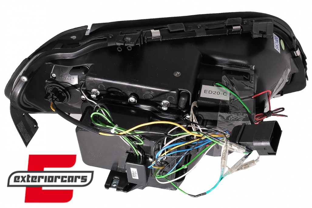 Prednja svjetla CCFL Angel Eyes Xenon (crna) / BMW X5 E53 LCI (2003-2006) - Slika 25