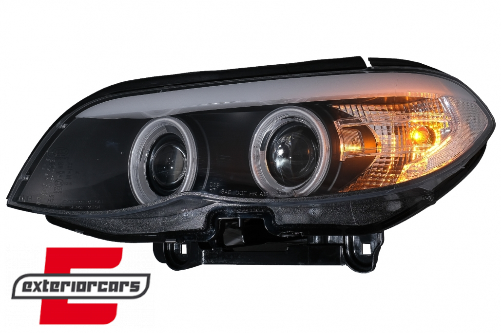 Prednja svjetla CCFL Angel Eyes Xenon (crna) / BMW X5 E53 LCI (2003-2006) - Slika 9