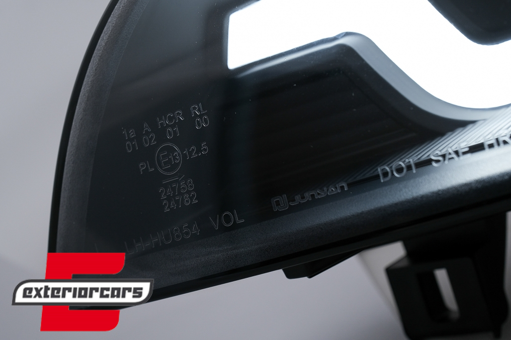 Prednja svjetla 3D Angel Eyes TubeLight DRL (crna) / BMW X5 E70 (2007-2013) - Slika 6