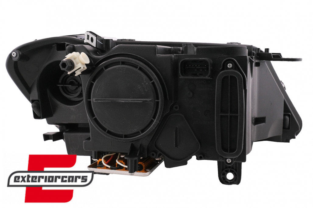 Prednja svjetla LED Angel Eyes Xenon look (crna) / BMW X3 F25 SUV (2010-2014) - Slika 18