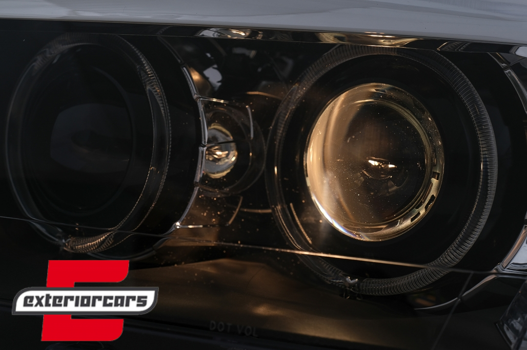 Prednja svjetla LED Angel Eyes Xenon look (crna) / BMW X3 F25 SUV (2010-2014) - Slika 10