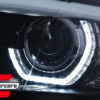 Prednja svjetla 3D LED Angel Eyes XENON (crna) / BMW X5 E70 (2007-2010) - Slika 4