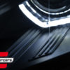 Prednja svjetla 3D LED Angel Eyes XENON (crna) / BMW X5 E70 (2007-2010) - Slika 6