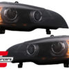 Prednja svjetla 3D LED Angel Eyes XENON (crna) / BMW X5 E70 (2007-2010) - Slika 8