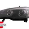 Prednja svjetla 3D LED Angel Eyes XENON (crna) / BMW X5 E70 (2007-2010) - Slika 10