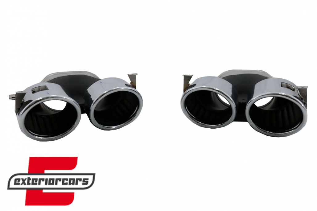 Difuzor zraka & nastavci auspuha A45S dizajn (chrome) / Mercedes A-klasa W177 Hatchback (2018-12.2022) - Slika 8