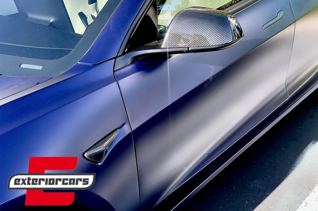 Poklopci bočnih žmigavaca (pravi carbon) / Tesla Model 3 Y S X (10.2016-) - Slika 7