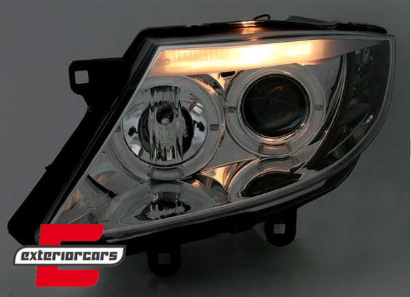Prednja svjetla Angel Eyes (chrome) / BMW Z4 E85 E86 (2002-2008) - Slika 4