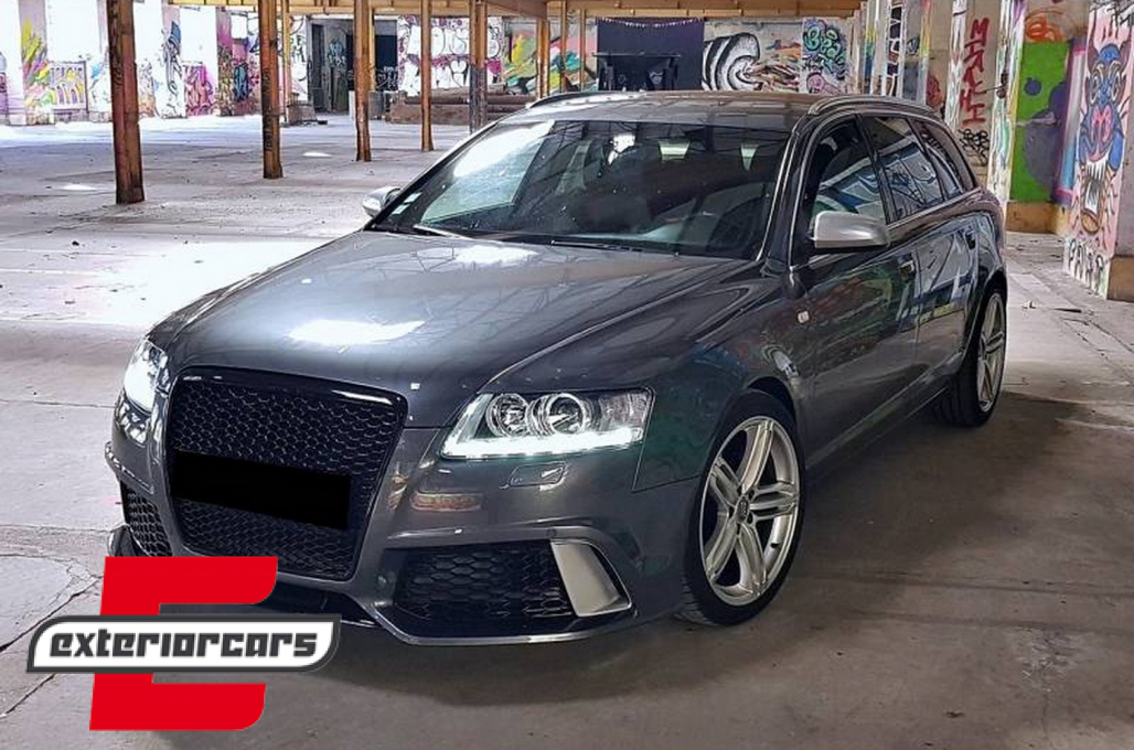 Prednji branik RS6 look / Audi A6 C6 4F limuzina karavan (2004-2011) - Slika 9