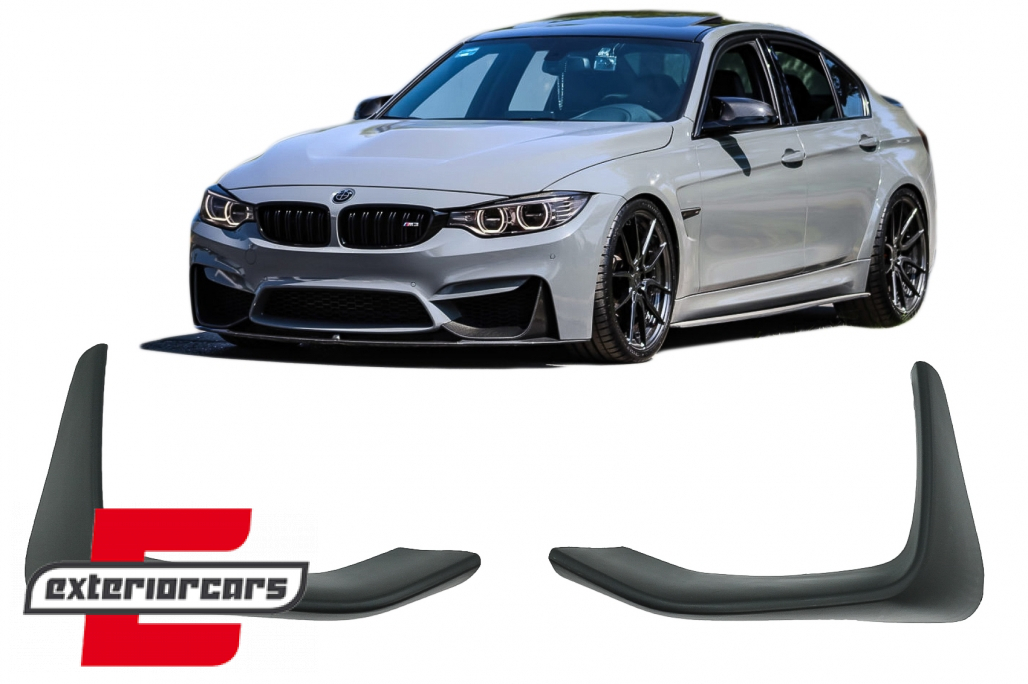 Prednji flapovi (crna) / BMW F80 M3 limuzina F82 coupe F83 cabrio M4 (2014-2019)